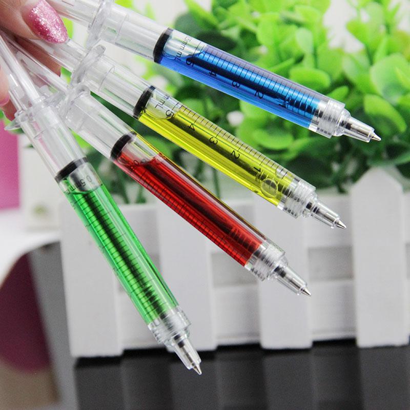 Syringe Ballpoint pens (4 pieces) - Science Factory Shop