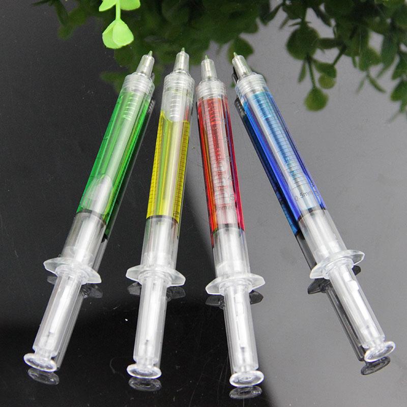 Syringe Ballpoint pens (4 pieces) - Science Factory Shop