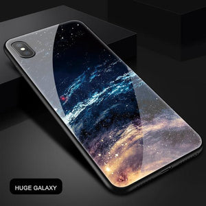 Tempered Glass Space Art | iPhone case - Science Factory Shop