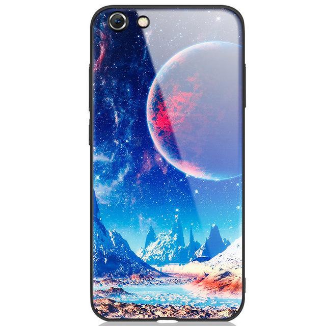 Tempered Glass Space Art | iPhone case - Science Factory Shop