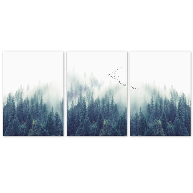 Nordic Woods | Canvas Art - Science Factory Shop