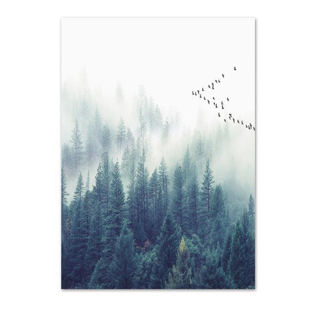 Nordic Woods | Canvas Art - Science Factory Shop