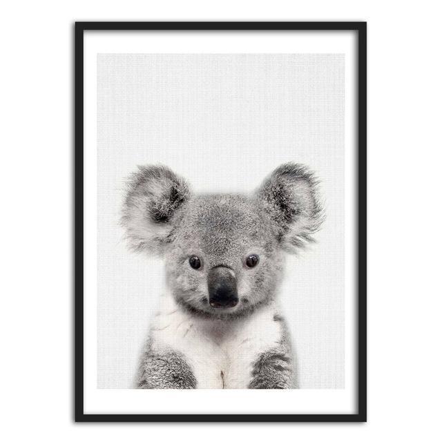 Hedgehog and Koala | Canvas Art - Science Factory Shop